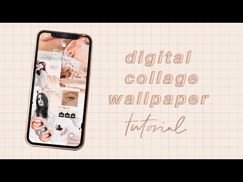 ✰ digital collage tutorial using procreate ✰