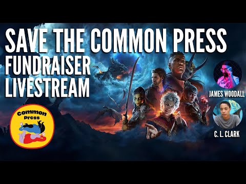 Save Common Press - Fundraiser Livestream