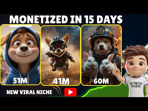 Monetize Your Channel in 15 Days With Unlimited AI Animated Videos With This Viral Niche!"