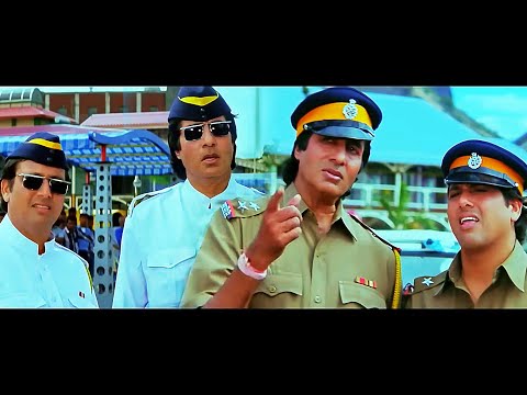 इन दोनों की शकल जानी पहचानी लग रही है : Amitabh - Govinda | Bade Miyan Chote Miyan Comedy