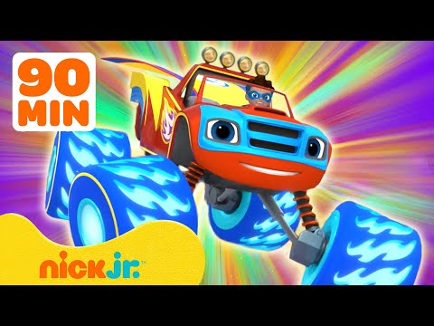 Blaze & the Monster Machines | Blaze wird Superheld, Dampfer & mehr! 🚢 | 90 Minuten | Nick Jr.