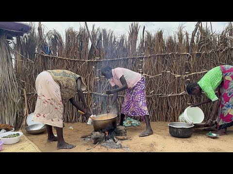 African village life#cooking  village food for Breakfast