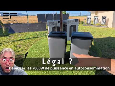 Find out how #ecoflow circumvents the law and exceeds 3,000W in solar self-consumption!