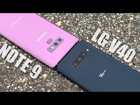 LG V40 Camera vs Galaxy Note 9 Comparison Test!