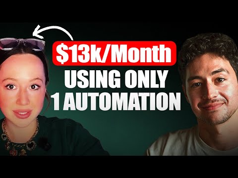 How She Built a $13k/m Agency Using Just ONE AI Automation