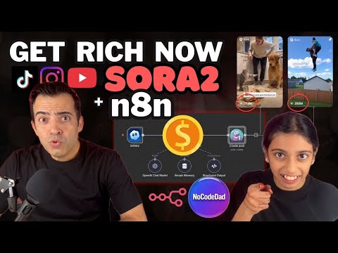 How We Got 50,000+ Views in 1 Day Using Sora 2 + n8n (Sora 2 Viral Video Setup) – Complete Tutorial