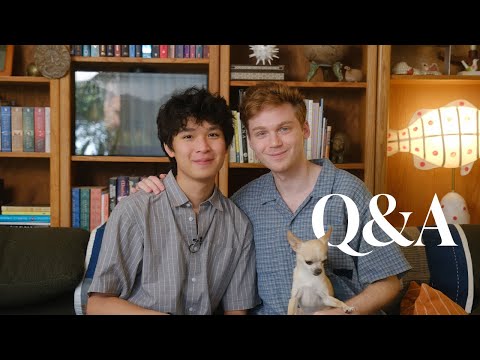 boyfriend Q&A 💌 first kiss, love languages, roommates to partners