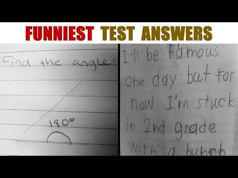 The Sassiest And Funniest Test Answers That Left Teachers Rolling | Kids Who Will Go Far In Life