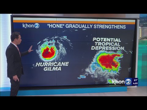Hawaiian islands under red flag warning as Hone approaches