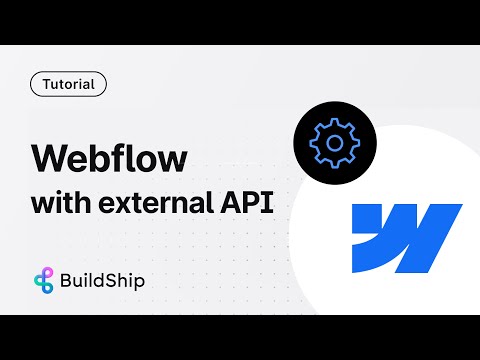 Connect Webflow with External API - Display Data, Create Page Content