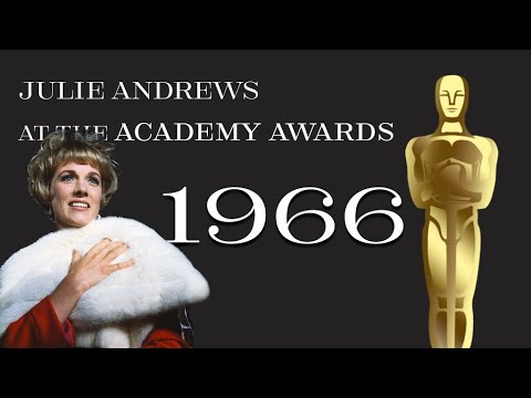 Julie Andrews at the 38th Academy Awards 1966 - Oscar Nomination for The Sound of Music