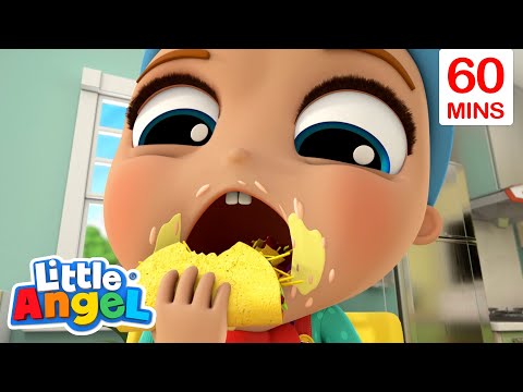 Mealtime Song - Full Episode | Little Angel | Kids TV Shows Full Episodes