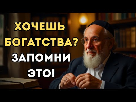 Знай эти 5 правил и бедным ты не будешь никогда | Еврейская Финансовая Мудрость