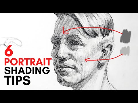 SHADING: 6 Tips On How To Shade A Portrait