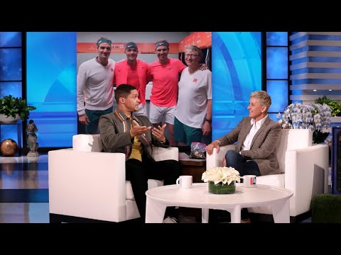 Trevor Noah Trained with Pro Tennis Coaches to Play Against Roger Federer