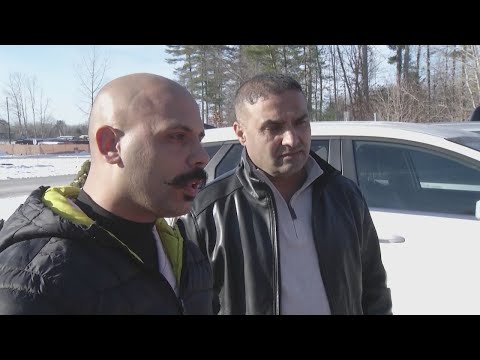 Local Afghan family ordered to report to an ICE facility draws large crowd of supporters