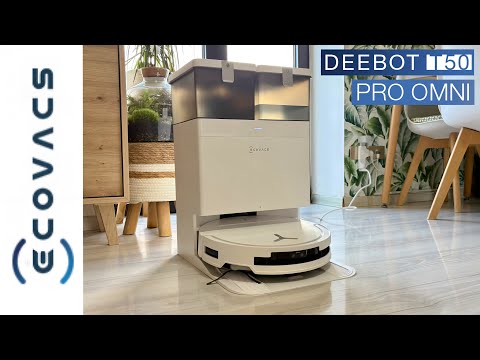 ECOVACS DEEBOT T50 Pro Omni - Robot Vacuum Cleaner Floor Cleaner