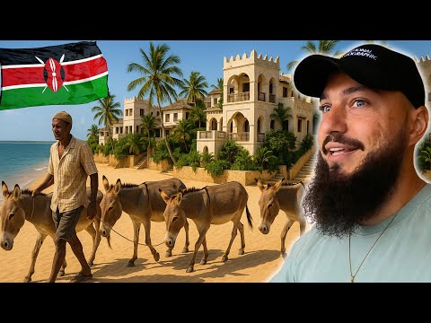 This Is How Kenya's Ultra Rich Live in Lamu Island - Shela, Donkey Island In Kenya 🇰🇪