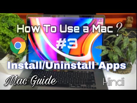 How to Install and Uninstall Apps on Macbook Air or Macbook Pro in Hindi(Mac Guide#3)