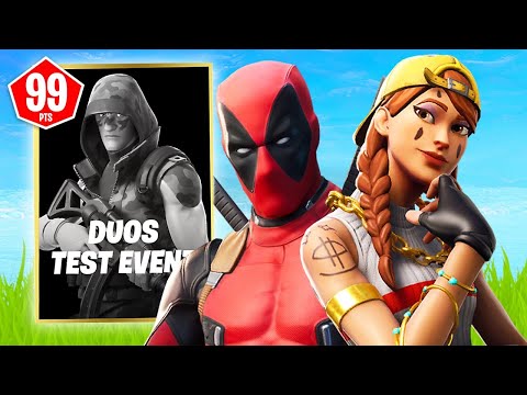 New DUOS TEST EVENT Tournament!! (Fortnite Battle Royale)