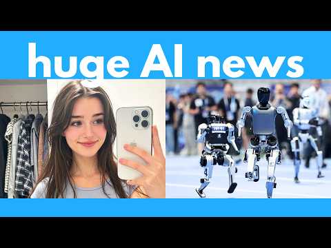 Endless AI video games, ultra-real deepfakes, robot olympics, new AI audio sync, face animator