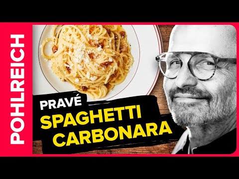 How to Make Perfect Carbonara | by Prague Chef Zdeněk Pohlreich