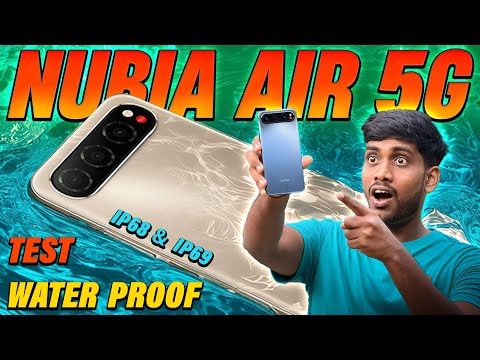 🟠 உண்மையிலயே இந்த mobile Water Proof ஆ? 🤔 | Nubia Air 5G in Sri Lanka | Thanush Tech