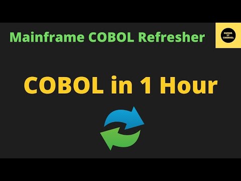 Complete COBOL Refresher in 1 Hour #COBOL