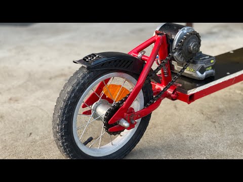 How to make electric scooter at home