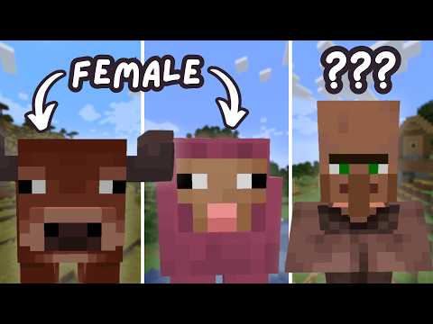 Are All Minecraft's Mobs Female?