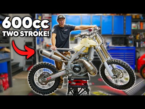 I'm Building a 600cc 2 Stroke DIRT BIKE?!