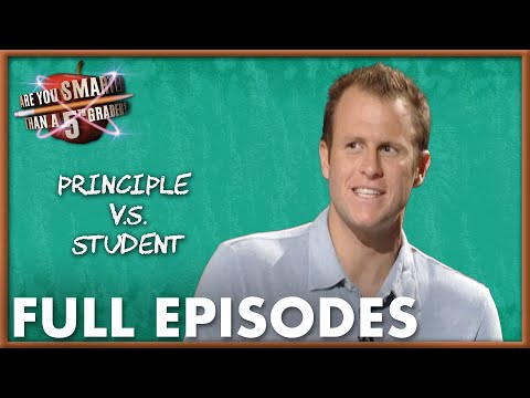 Principal Challenges The 5th Grade | Are You Smarter Than A 5th Grader? | Full Episode | S02E11,15