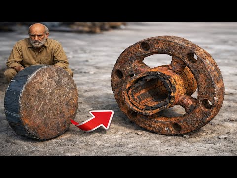 How to Repair a Turbine Joint That Was Almost Scrap | Amazing Lathe Transformation