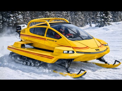 NEXT LEVEL SNOW ALL-TERRAIN VEHICLES THAT YOU HAVE NOT SEEN BEFORE!