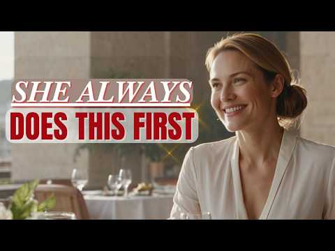 What Elegant Women ALWAYS Do Before Sitting Down