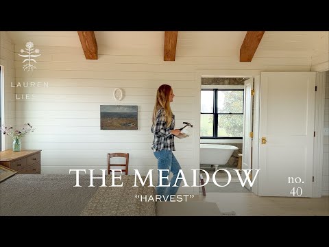 Cozy Fall Harvest Days + Log Cabin Project Install | The Meadow Ep. 40
