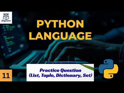 Python Practice Problems | Lists, Tuples, Dict & Set #python #list #tuples #set #dictionary
