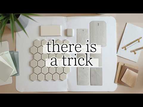 How to choose hard finishes for your bathroom (or any room!)