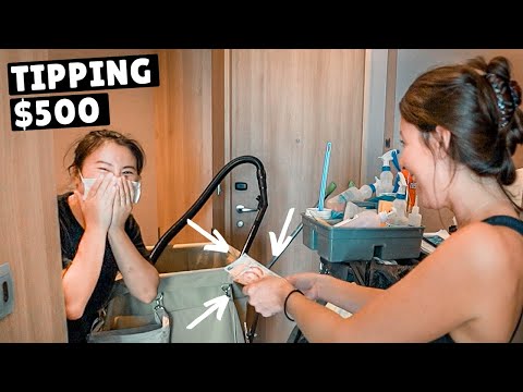 TIPPING OUR HOUSEKEEPER $500 (quarantined in Singapore)