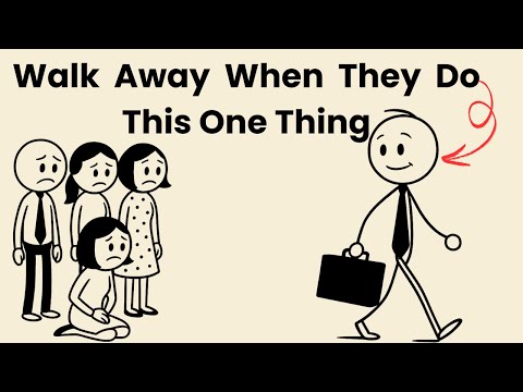 WHEN TO WALK AWAY | Leo Tolstoy’s Technique