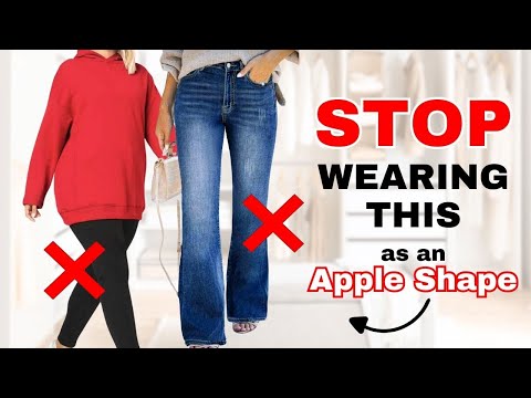 What NOT to wear as an Apple shape | and what to wear instead! 