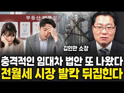 "Another shocking rental law has been introduced," upending the monthly rent market (Director Kim...