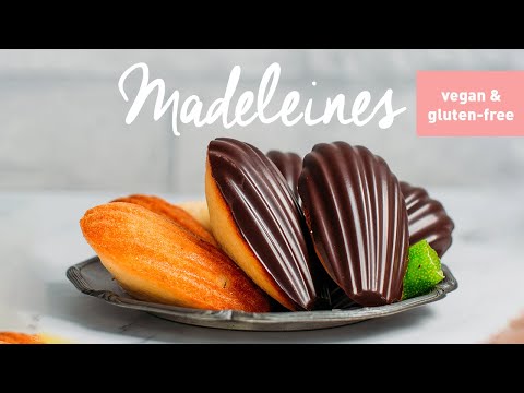 Vegan Gluten-Free Madeleines