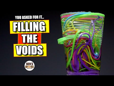 Woodturning The Rubber Band Voids - Swapping Rubber for Resin (Will it Work?)