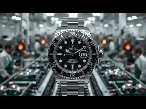 THE ROLEX FACTORY: Crafting a $100,000 Watch From Raw Materials (FULL PROCESS)