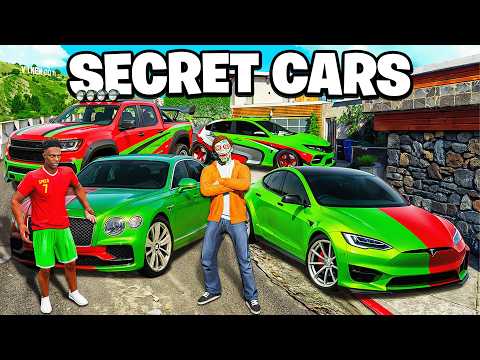 Stealing SECRET iShowSpeed Cars in GTA!