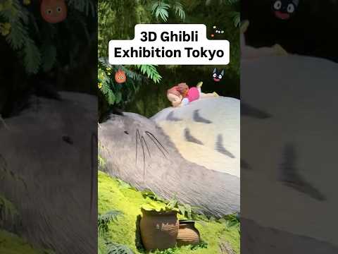 Ghibli exhibition in Tokyo 🥹🩷 #studioghibli