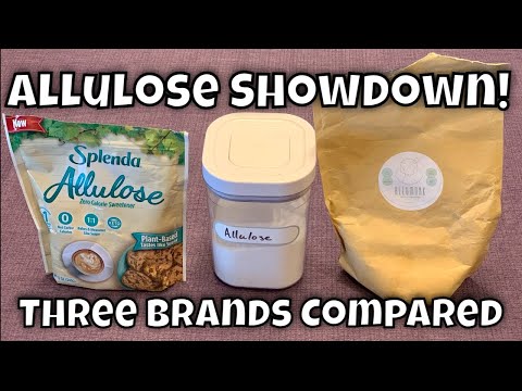 Best Keto Sweetener? Allulose Brands Taste Test Comparison