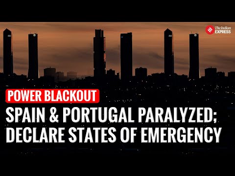 Massive Blackout Forces Spain and Portugal to Declare States of Emergency | Spain Power Outage
