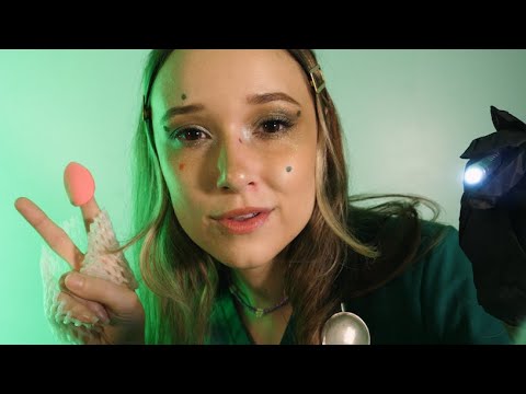 ASMR Human Test/ Exam (Parasitic Alien Escaped!) | Do As I Say, Focus Test, Light Triggers